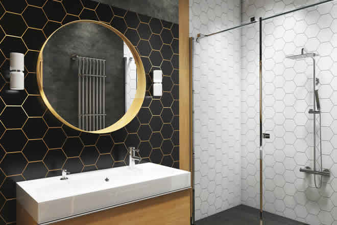 Modern luxury bathroom in Enfield EN1