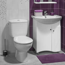 Designed Bathroom with Tiles SE19