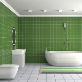 Bathroom Tile Installation 